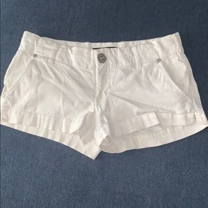 Guess white shorts